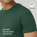 Pace Combed Cotton T-shirts Pine Green