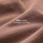 Pace Combed Cotton T-shirts Brown Latte