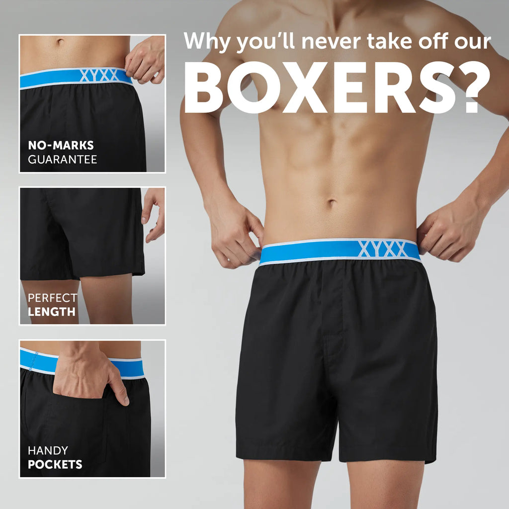 Volt Cotton Boxer Pitch Black