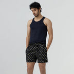 Remix Cotton Boxers Lightning Black