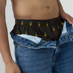 Remix Cotton Boxers Pineapple Black