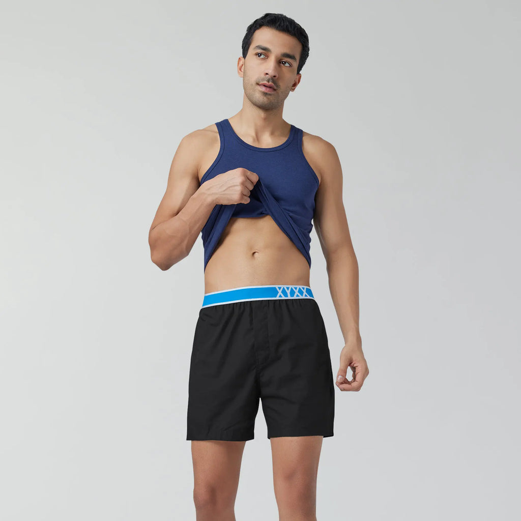 Volt Cotton Boxer Pitch Black